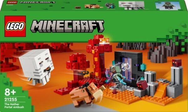 21255 Lego Minecraft Hinderlaag Bij Het Nether Portaal