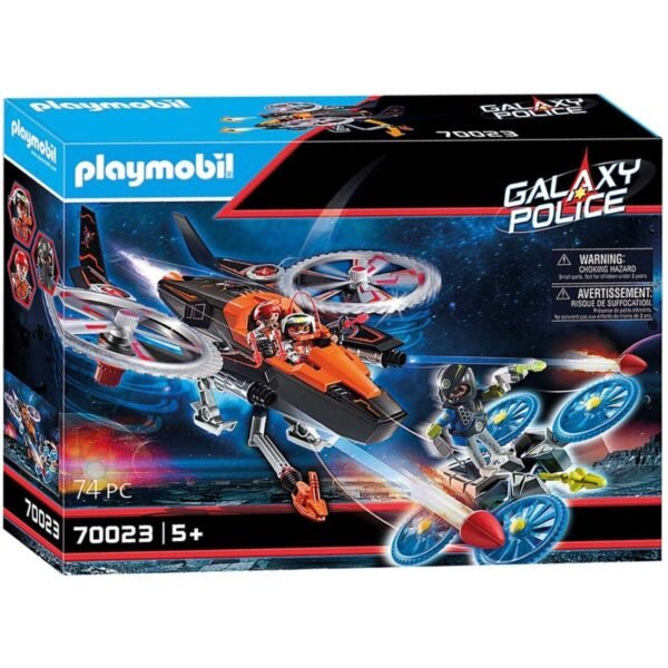 Galaxy Police - Galaxy piratenhelikopter Constructiespeelgoed