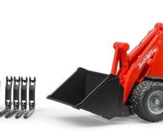 2193 Bruder Shovel Schaeffer Met Accesoires