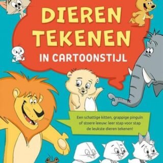Boek Dieren Tekenen In Cartoonstijl