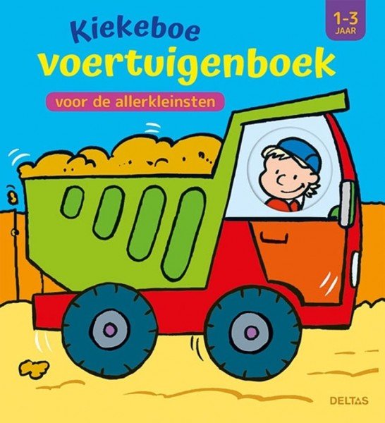 Boek Kiekeboe Voertuigenboek voor de Allerkleinsten 1-3 Jaar