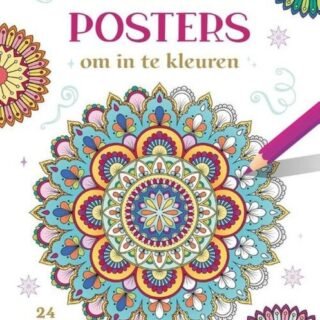 Boek Mandala Posters Om In Te Kleuren