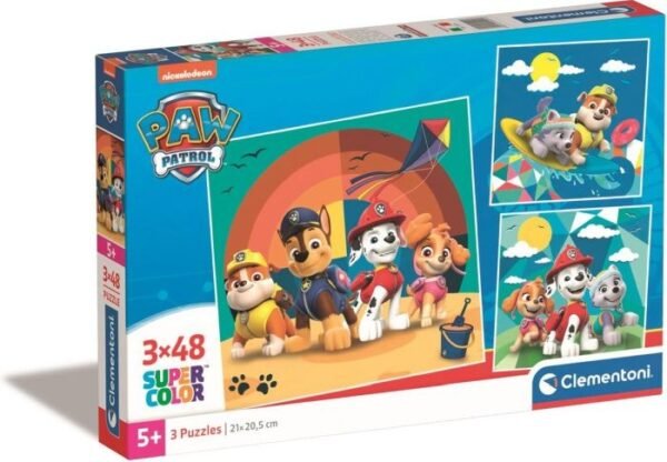 Clementoni Paw Patrol Puzzel 3 X 48 Stukjes
