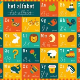 Het Alfabet - Educatieve Onderlegger