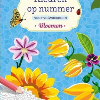 Kleuren Op Nummer Voor Volwassenen Bloemen