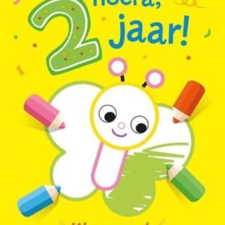 Kleurpret Voor Kleine Handjes Hoera, 2 Jaar!