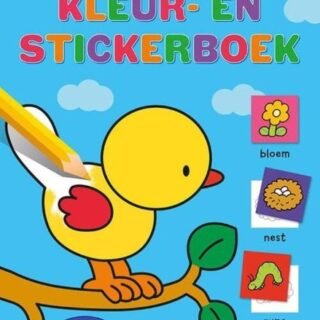 Mijn Eerste Woordjes Kleur- En Stickerboek (3-5 Jaar)