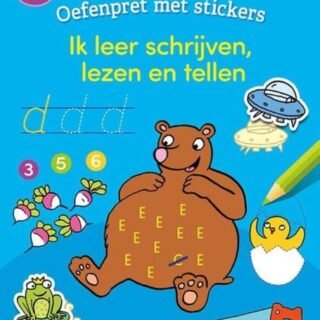 Oefenpret Met Stickers - Ik Leer Schrijven, Lezen En Tellen