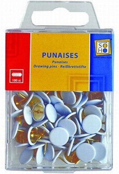 Punaises Wit 100 Stuks