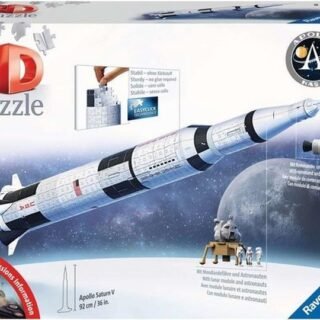Ravensburger Puzzel 3D Apollo Saturn V Raket