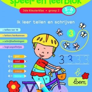 Reuzeleuk speel- en leerblok - Ik Leer Tellen En Schrijven (5-6 Jaar)