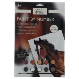 Schilderen Op Nummer Paard