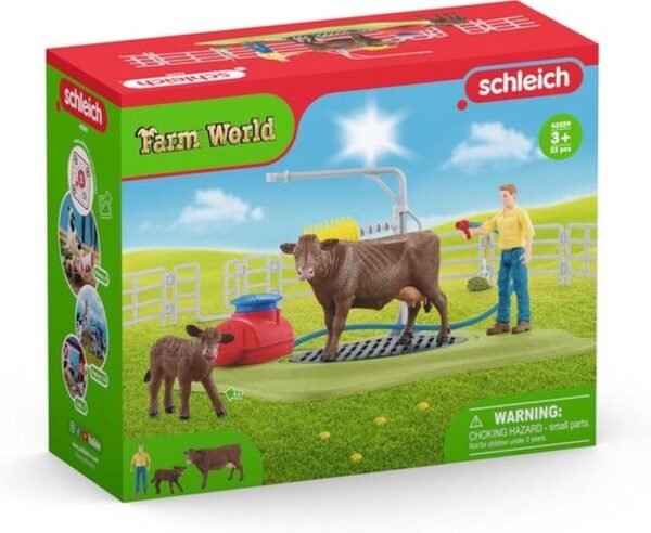 Schleich 42529 Happy Cow Wash