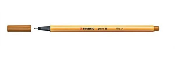 Stabilo Point 88 Oker Donkergeel