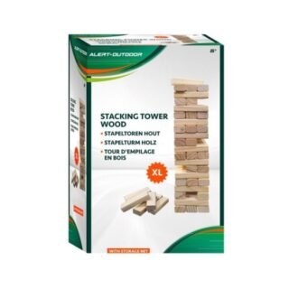 Stapeltoren XL Outdoor Hout Alert Met Handig Opbergnet