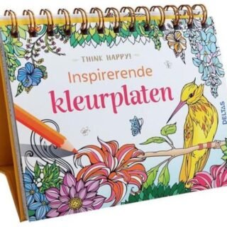 Think Happy! Inspirerende Kleurplaten