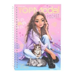 Topmodel Pocket Kleurboek
