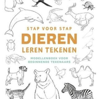 Stap voor stap dieren leren tekenen