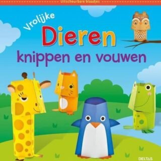 Vrolijke Dieren Knippen En Vouwen