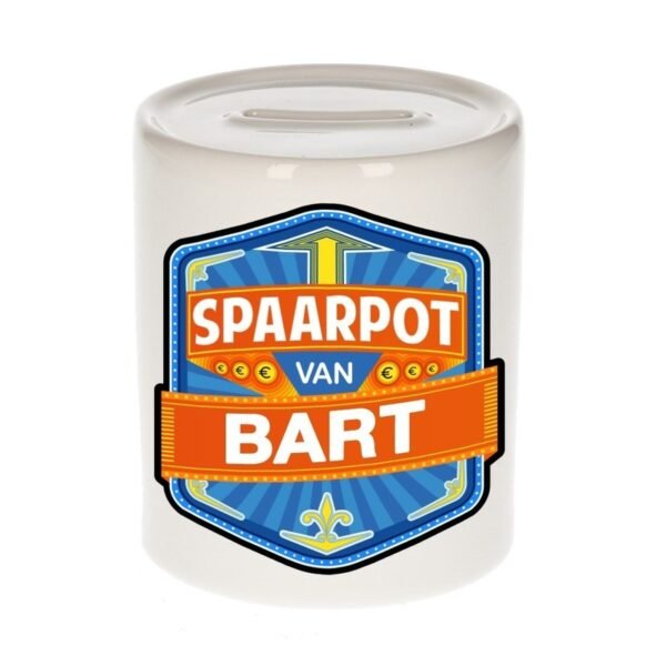 Kinder cadeau spaarpot voor een Bart