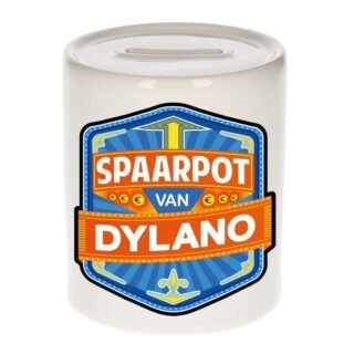 Kinder cadeau spaarpot voor een Dylano