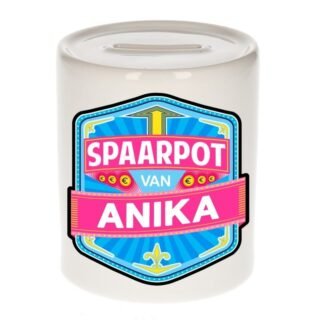 Kinder cadeau spaarpot voor een Anika