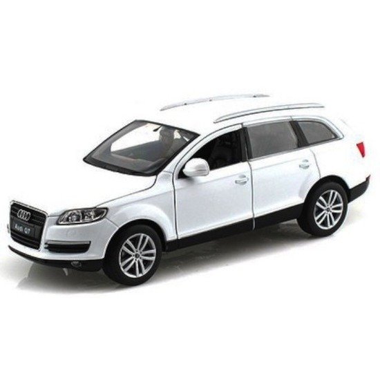 Speelgoed auto witte Audi Q7 1:43