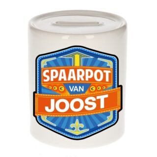 Kinder cadeau spaarpot voor een Joost