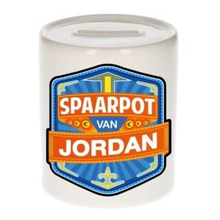 Kinder cadeau spaarpot voor een Jordan