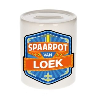Kinder cadeau spaarpot voor een Loek