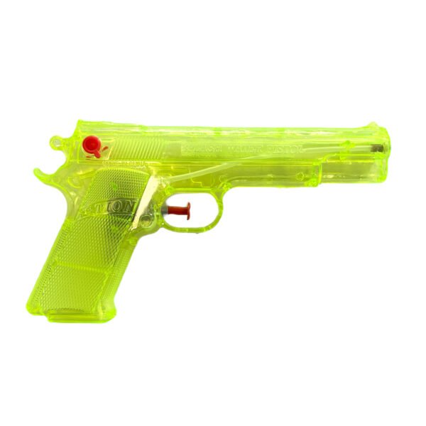 Transparante waterpistolen geel