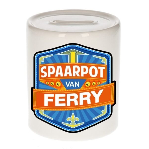 Kinder cadeau spaarpot voor een Ferry