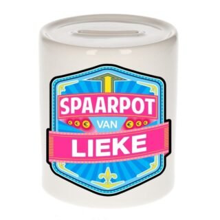 Kinder cadeau spaarpot voor een Lieke