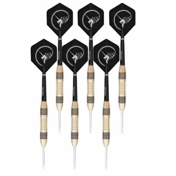 3x Set van 3 dartpijlen Core Brass 21 grams