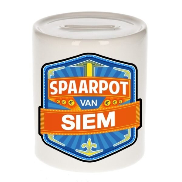 Kinder cadeau spaarpot voor een Siem