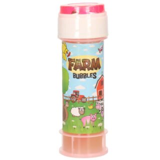 Bellenblaas - boerderij dieren - 50 ml - voor kinderen - uitdeel cadeau/kinderfeestje