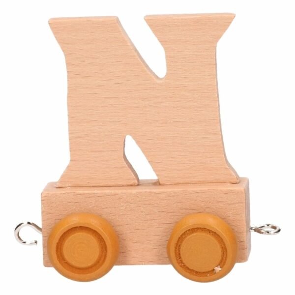 Letter speelgoed treintje N