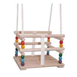 Houten veiligheidsschommel Woody
