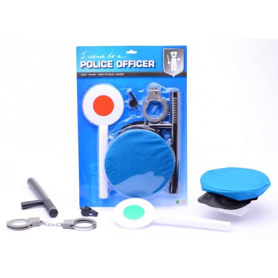 Politie verkleed accessoires set - 5 delig - speelgoed - carnaval - kinderen