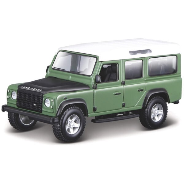 Speelgoed auto Land Rover Defender 110 groen 1:32