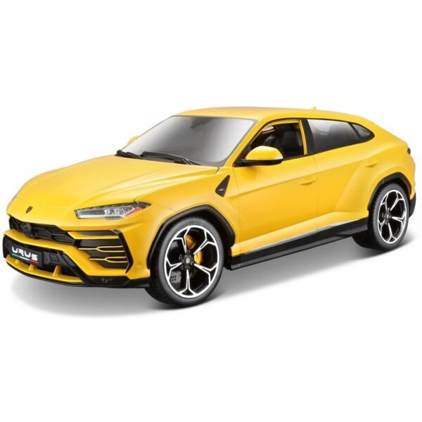 Modelauto - Lamborghini Urus - geel - metaal - speelgoed auto - 1:18 - schaalmodel - Miniatuurauto