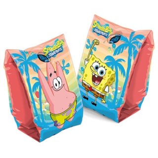 Kinder zwembandjes / zwemvleugels - SpongeBob - 3-6 jaar - 25 x 15 cm - pvc - zwembad - zwemmen