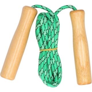 Benson Springtouw - groen - houten handvatten - 236 cm - buitenspeelgoed