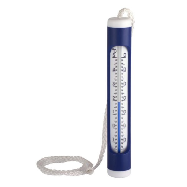 Zwembad / vijverthermometer - blauw - kunststof - analoog