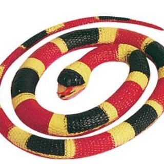 Wild Republic koraal slang - rubber - 66 cm - wilde dieren - speelgoed