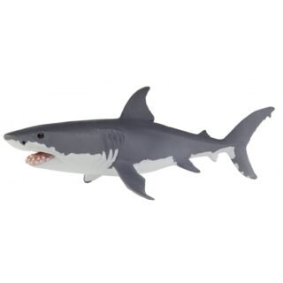 Safari LTD Speelgoed Witte haai - 4 x 13 cm - kunststof - speelfiguur - zeedieren
