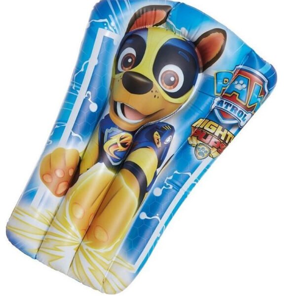 Paw Patrol luchtbed Chase - blauw - vinyl - 65 x 40 cm - opblaasbed kinderen