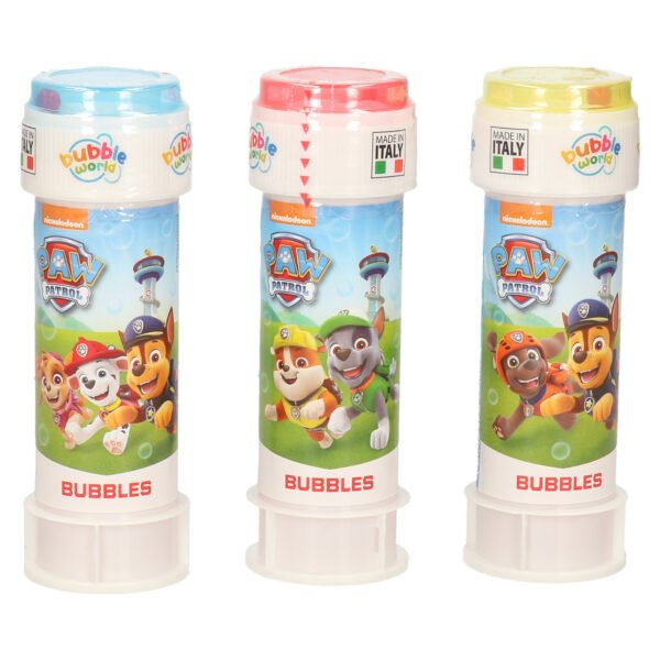 Bellenblaas - 3x - Paw Patrol - 50 ml - voor kinderen - uitdeel cadeau/kinderfeestje