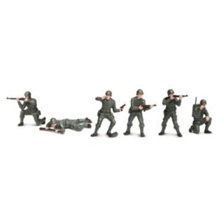Safari LTD speelgoed soldaten - 6 stuks - plastic - 5 cm - speelgoedfiguren - soldaatjes