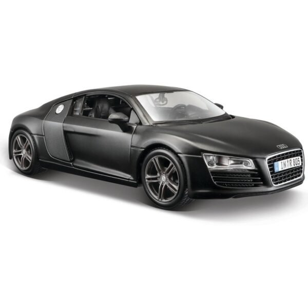 Maisto Modelauto Audi R8 coupe - zwart - schaal 1:24 - schaalmodel auto